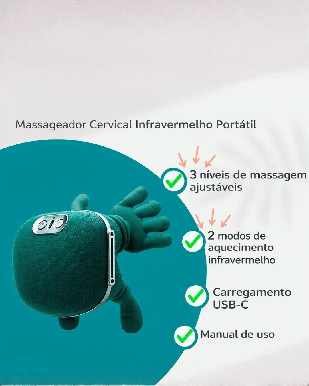 NEVA Massageador Cervical — vista principal